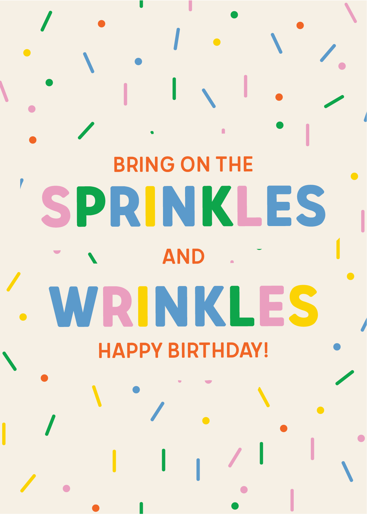 Sprinkles and Wrinkles