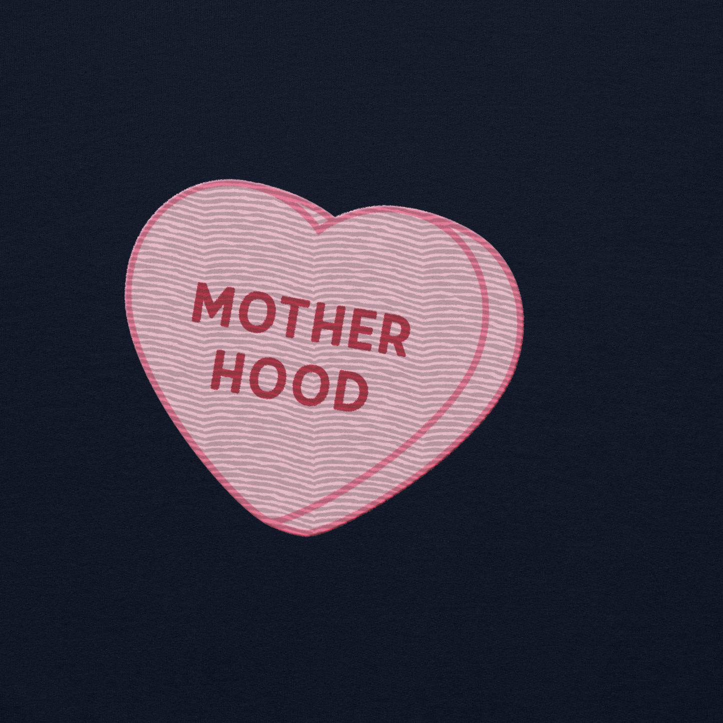 Motherhood Heart Candy Tee