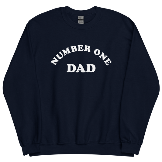 Number One Dad DTF Print