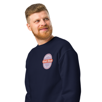 Support Your Local Girl Dad Embroidery
