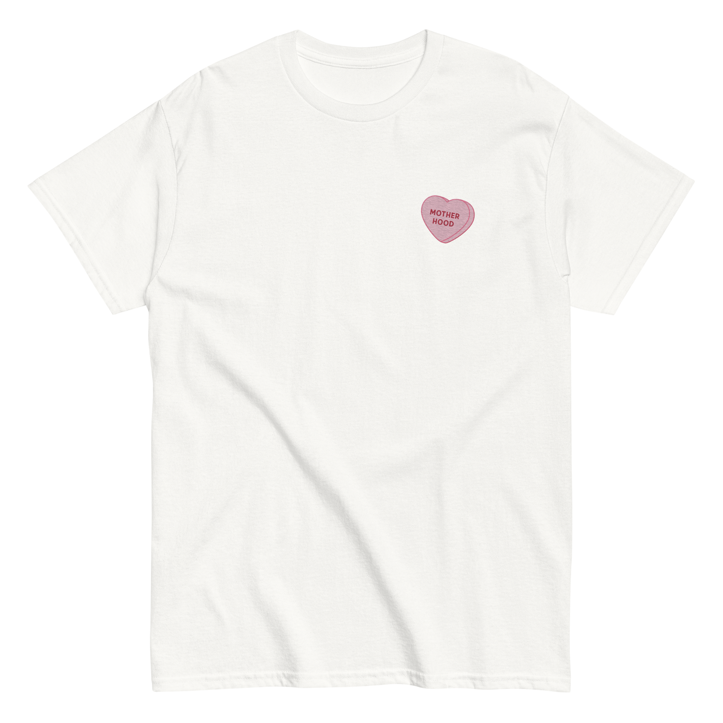 Motherhood Heart Candy Tee