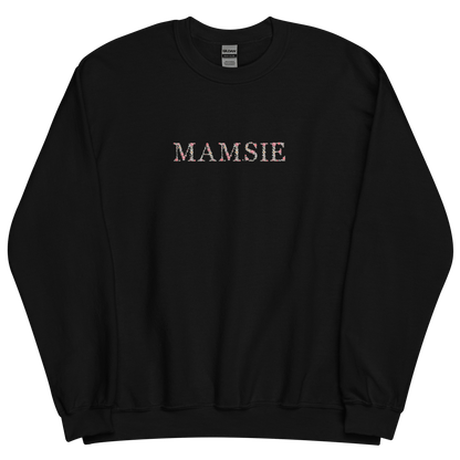 Custom Floral Letter Mama