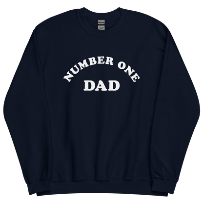 Number One Dad DTF Print