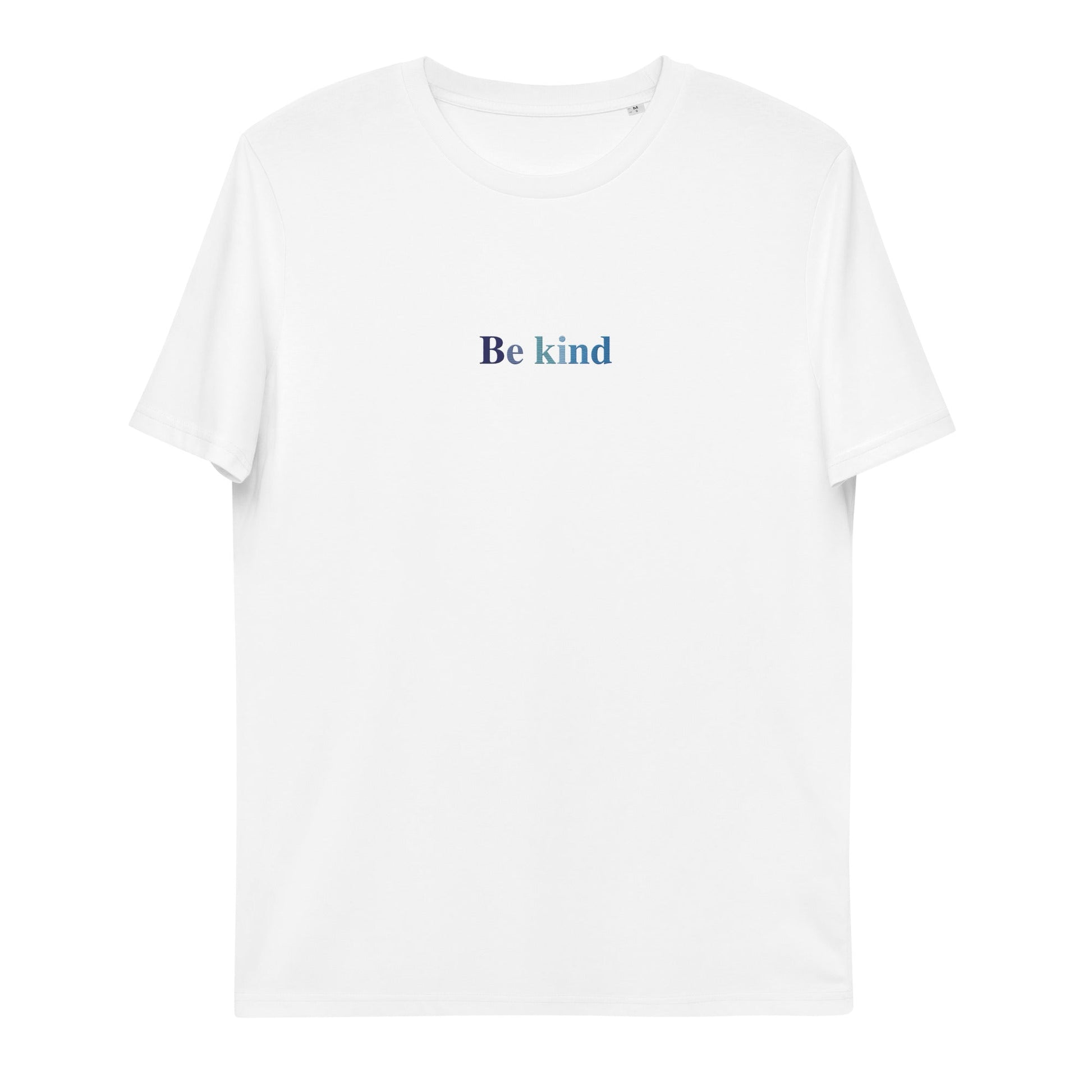 This t-shirt carries a meaningful message with the words "be kind". Wear it proudly and encourage others to embrace kindness and compassion